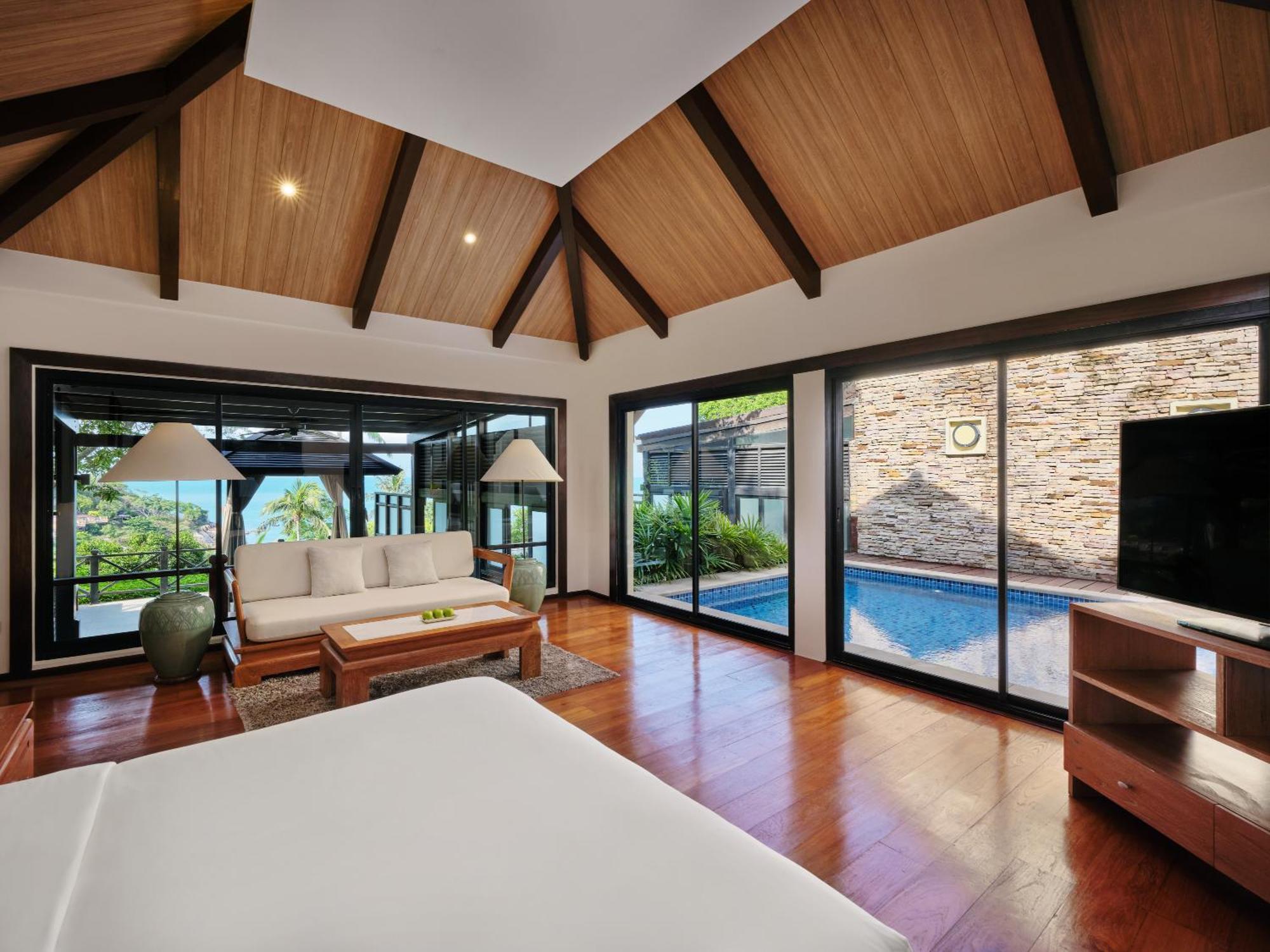 Garrya Tongsai Bay Samui Hotel Choeng Mon Exterior photo Interior of a villa